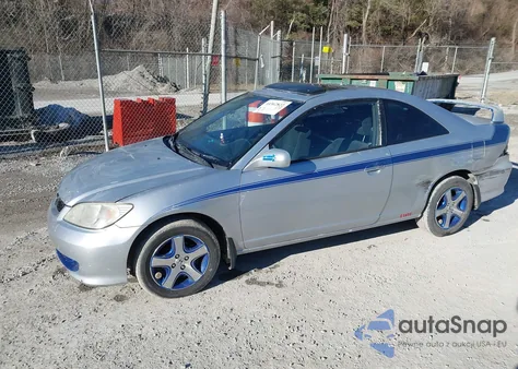 2004 Honda Civic Ex from USA, damaged, VIN 1HGEM22954L030490